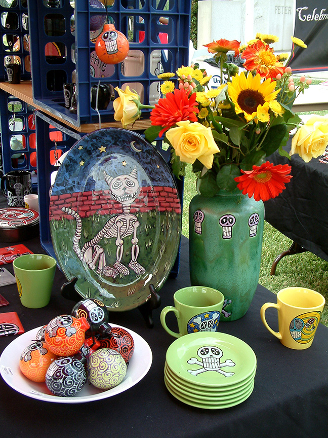 Skellramics: Ceramic Skeleton Art that Celebrates Life