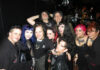 A Murder of Crows (from left to right): Martin Oldgoth, Brigitte Gothtart, Mark Splatter, Sean Templar (back), Naren Renz (back), Jenn Bats, Dave Bats (front), friend, friend, Andy Smith.