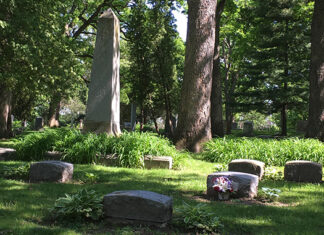 Wisconsin Ghost Story in Forest Hill Cemetery