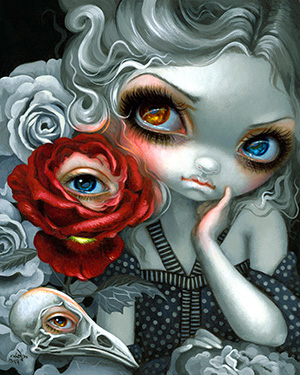 The Nightingale and the Rose by Jasmine Becket-Griffith